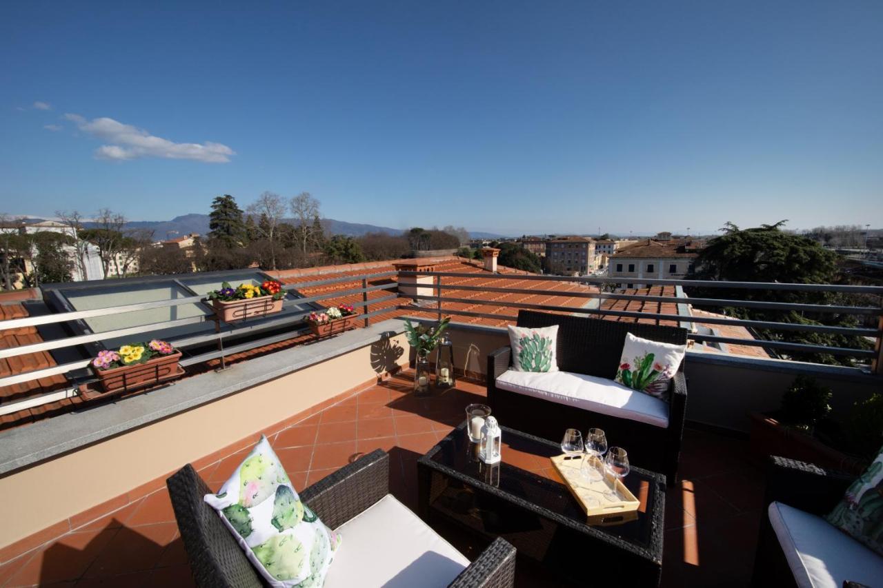 Rooftop Delight With Terrace Lucca Exterior foto