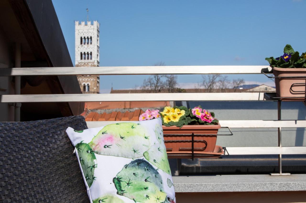 Rooftop Delight With Terrace Lucca Exterior foto