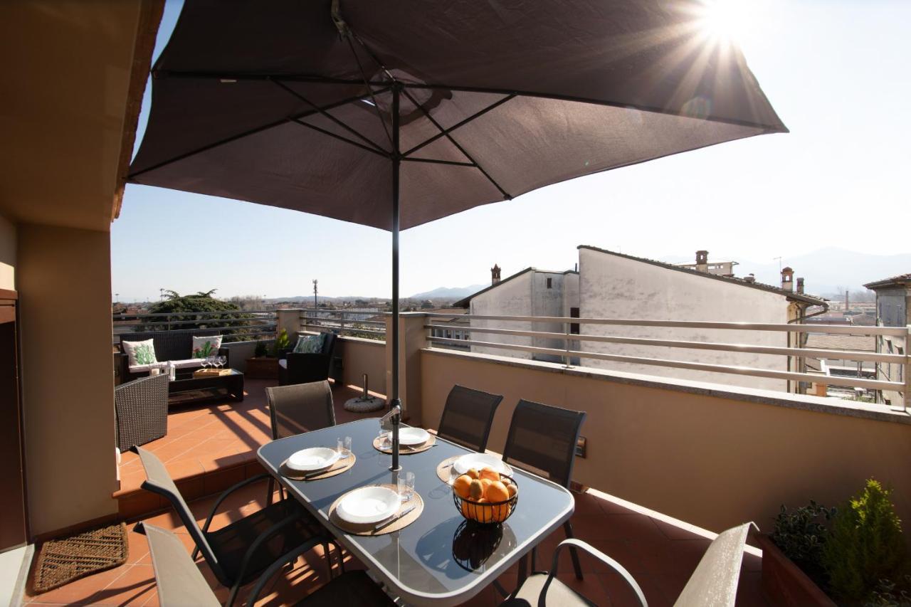 Rooftop Delight With Terrace Lucca Exterior foto